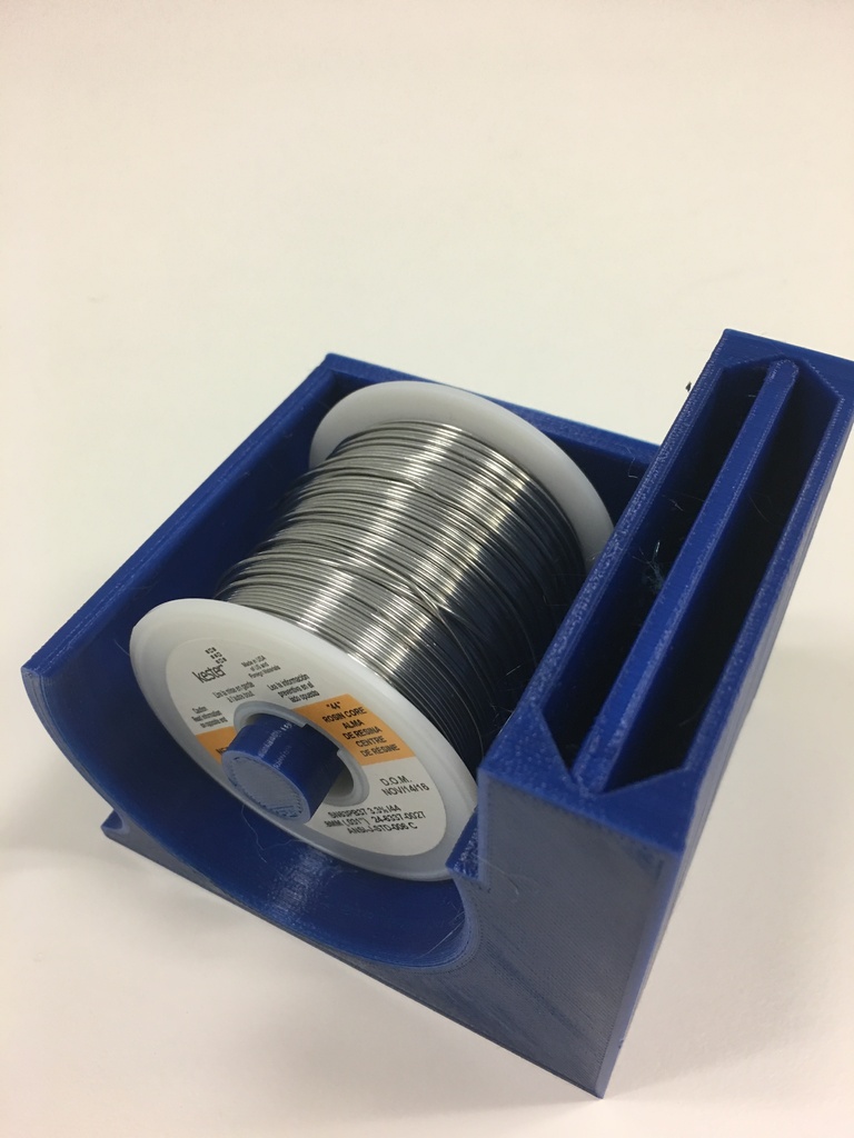 Solder Spool Holder by John Download free STL model