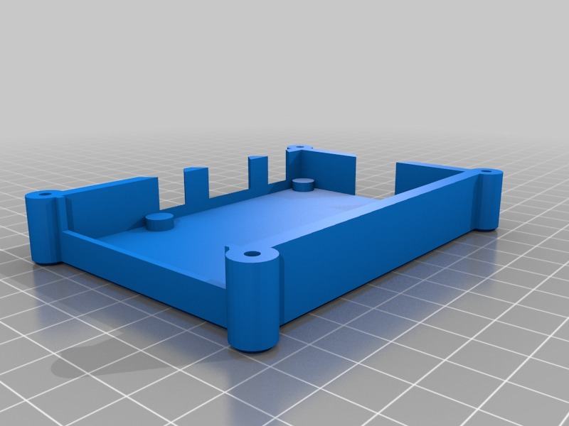 Raspberry Pi 2 case (vented with external screws) by loidolt | Download ...