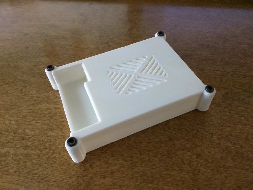 Raspberry Pi 2 case (vented with external screws) by loidolt | Download ...