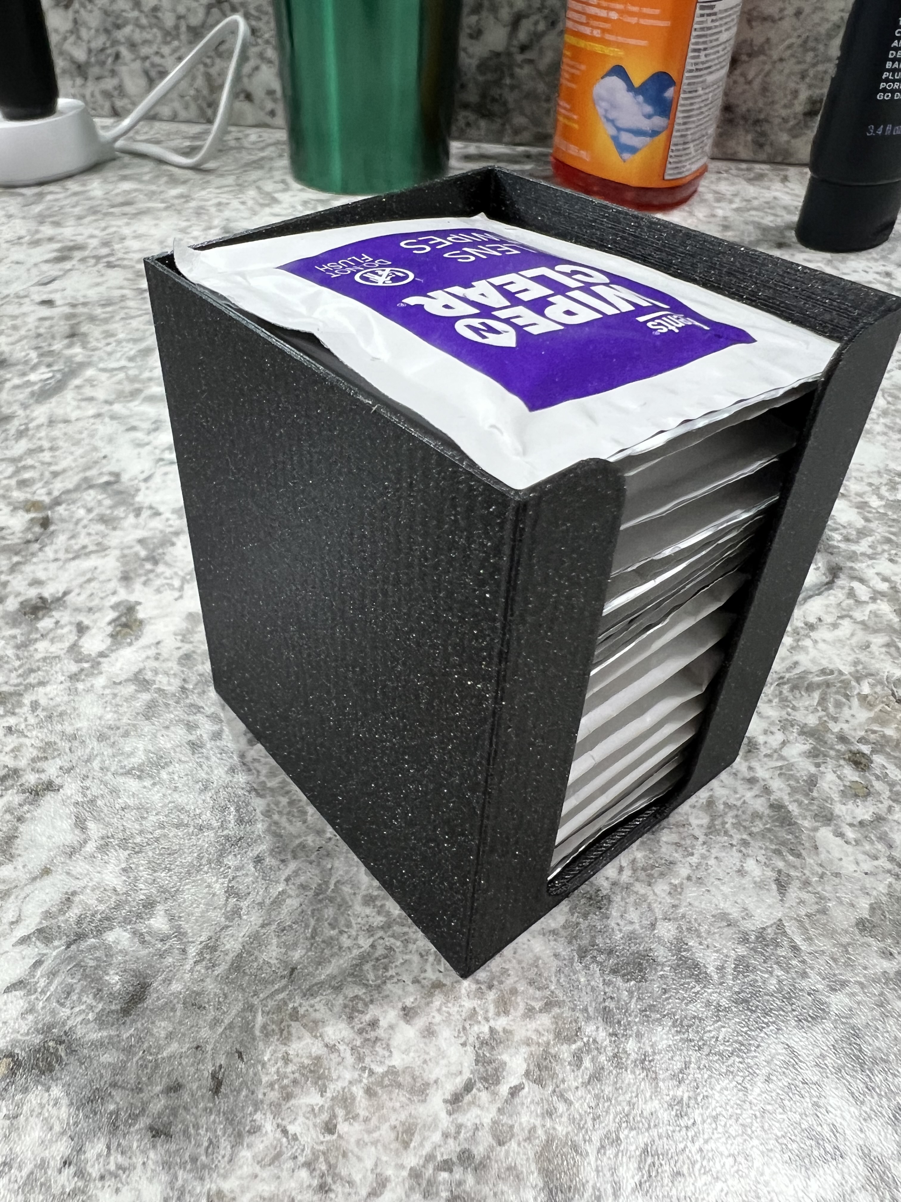 Lens Wipe Container
