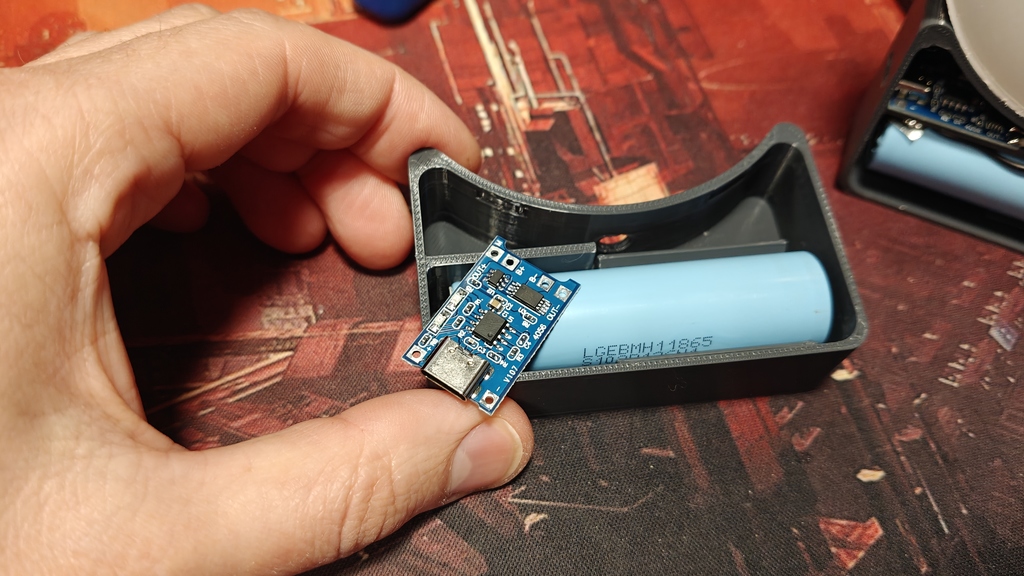 Motion lamp 18650 mod — miniatura 5