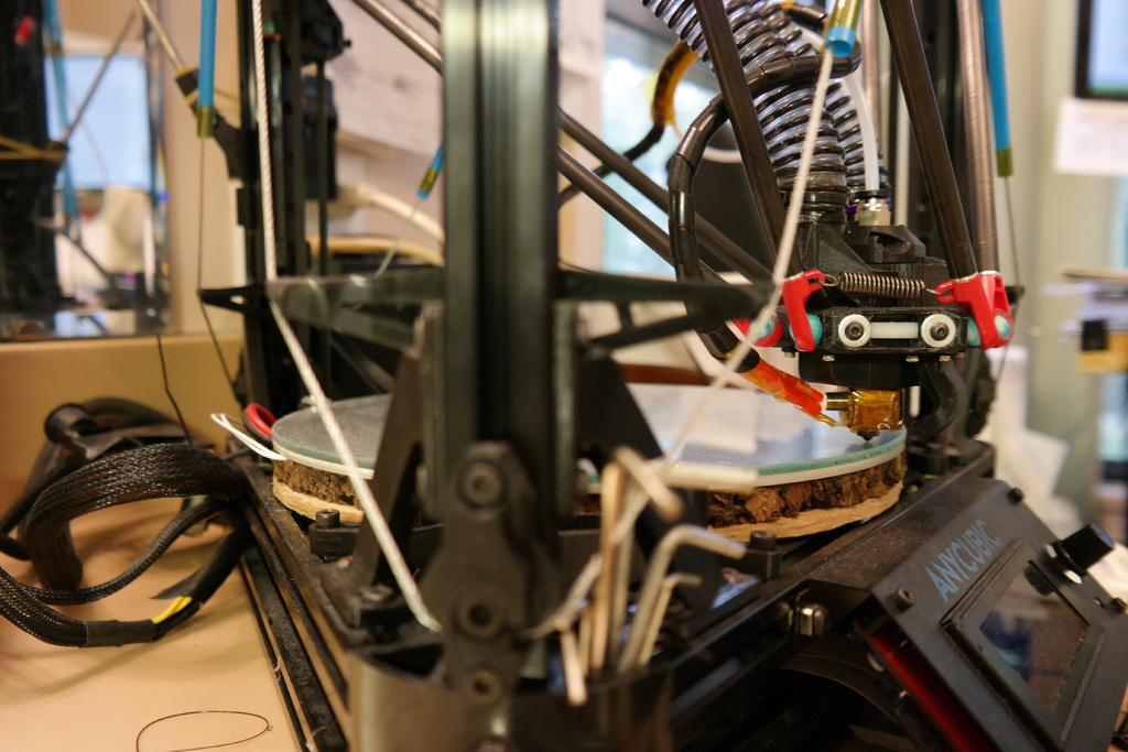 Spreader Arms for Kossel Wire Braces 2020 (Fix Volume Loss) by Kiolia