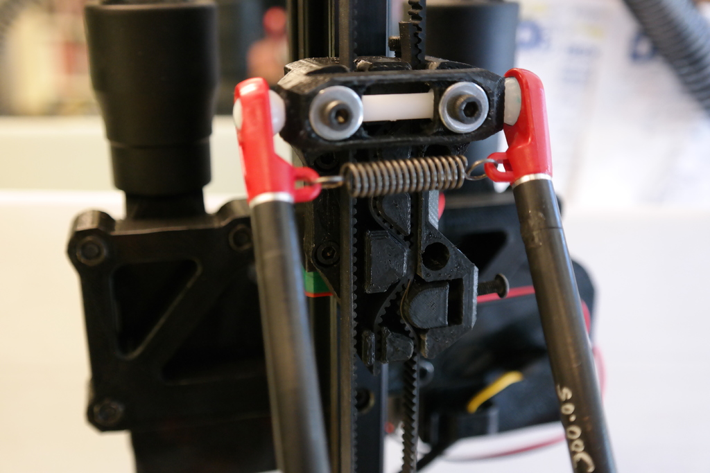 Kossel linear bearing carriage for Trick Laser 3/8" barbells by Kiolia ...