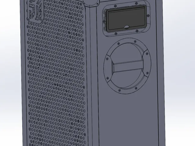 Cover for the Soundboks 2 control panel