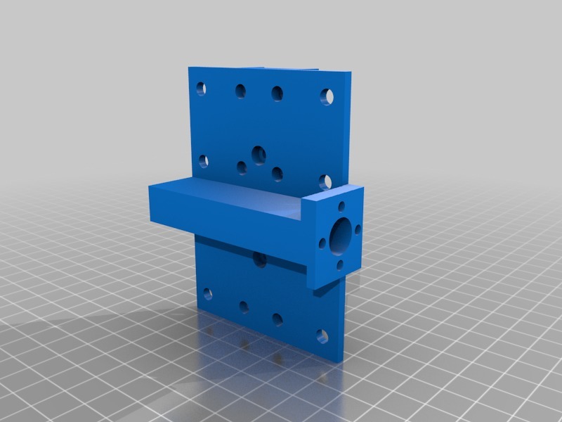 Linear Double Screw Rail (2040) by Core3D.tech | Download free STL ...