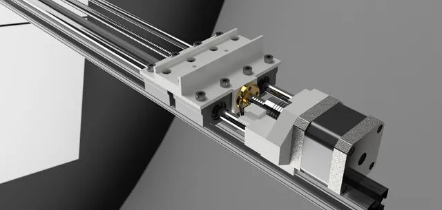 Linear Double Screw Rail (1010)