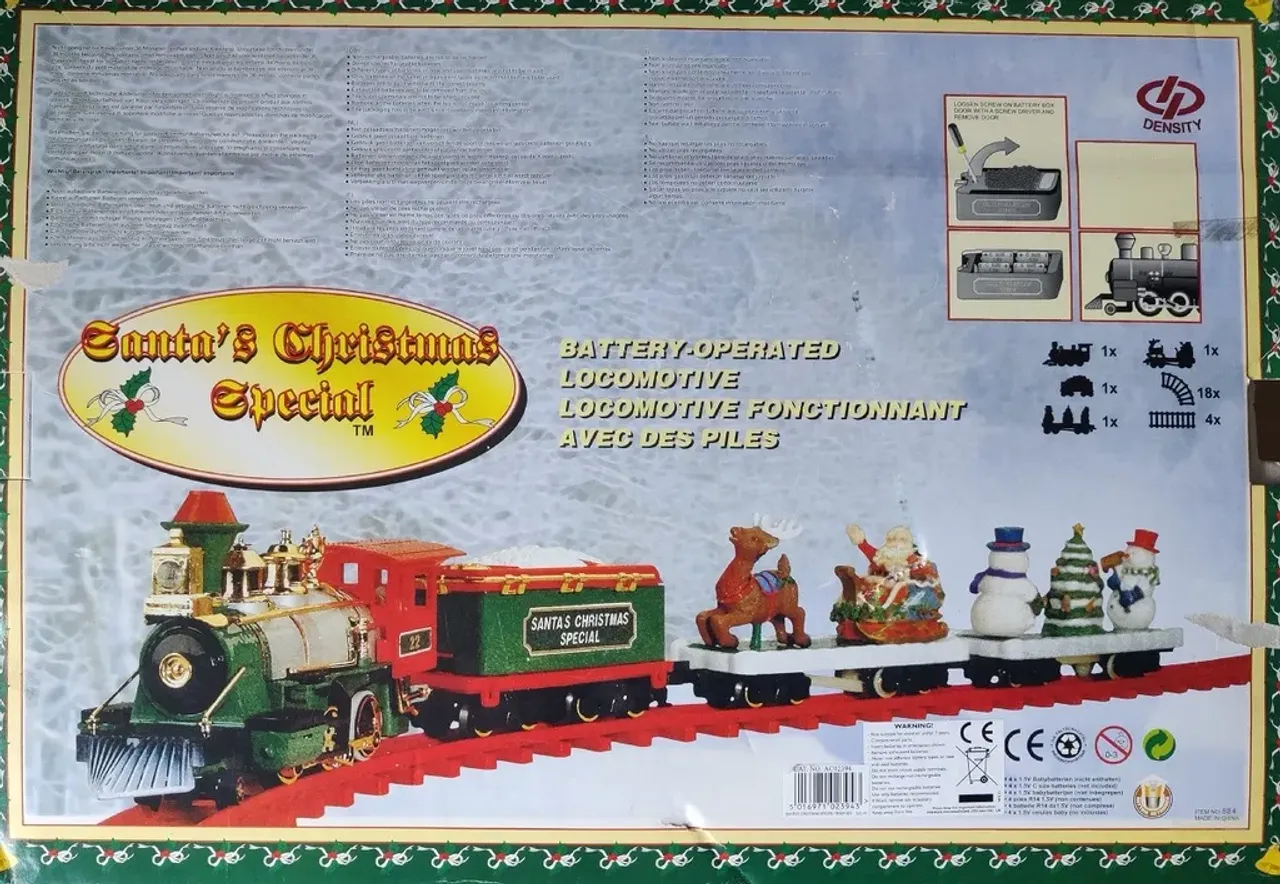Replacement Train Track for Christmas Tree Train Set por Ian