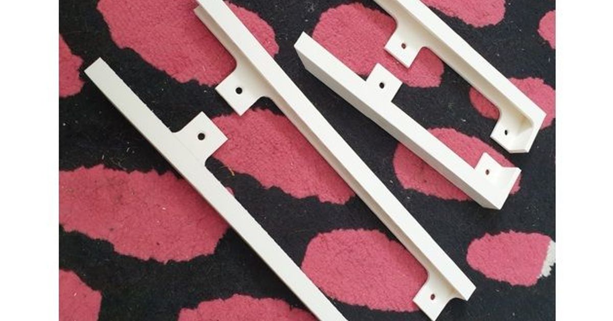 Ikea Trofast drawer runner, slider, rail with stop by Ido Download