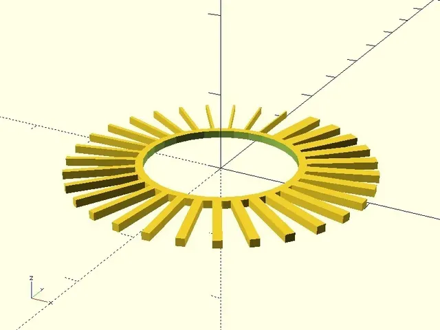 Wall Thickness Test Object