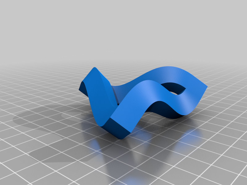 Miniatura 3 do modelo 3D Penrose triangle like figure
