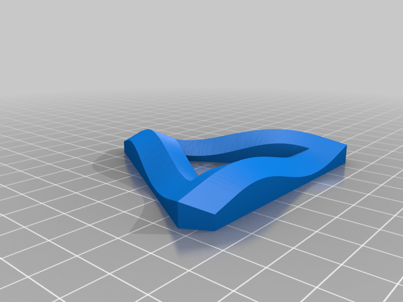 Miniatura 4 do modelo 3D Penrose triangle like figure