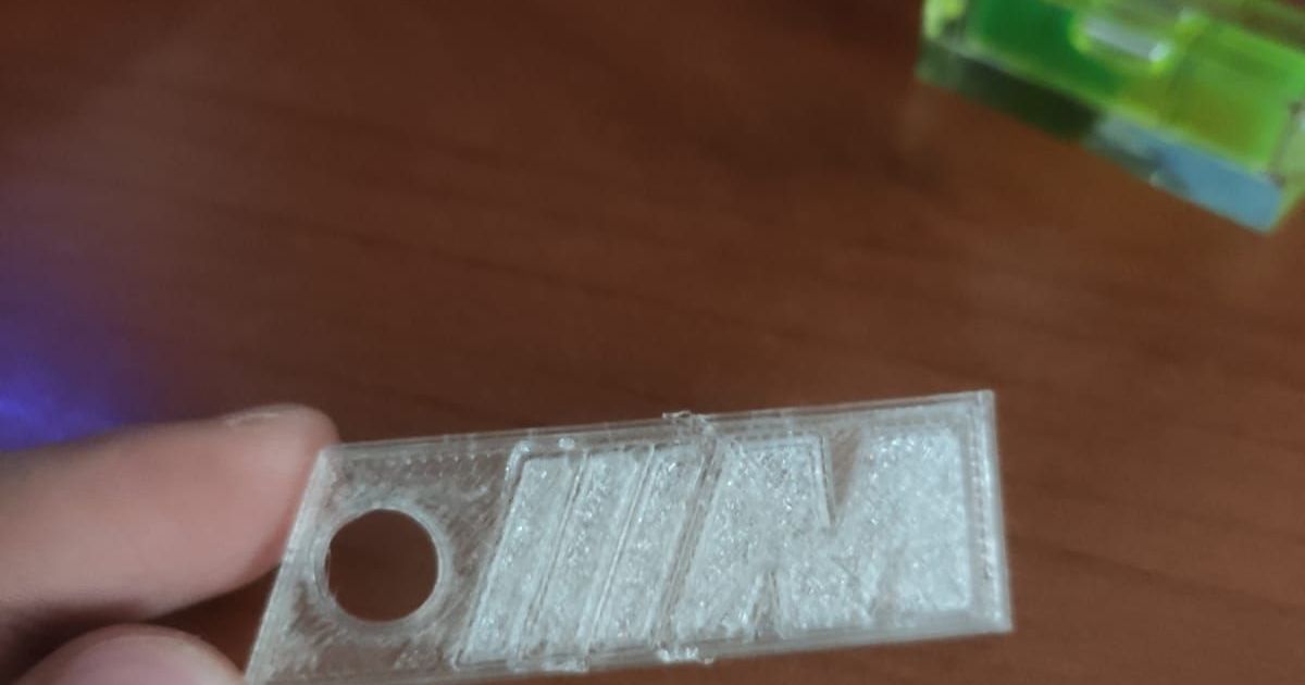 BMW M Performance Keychain by Oxyg3n Download free STL model