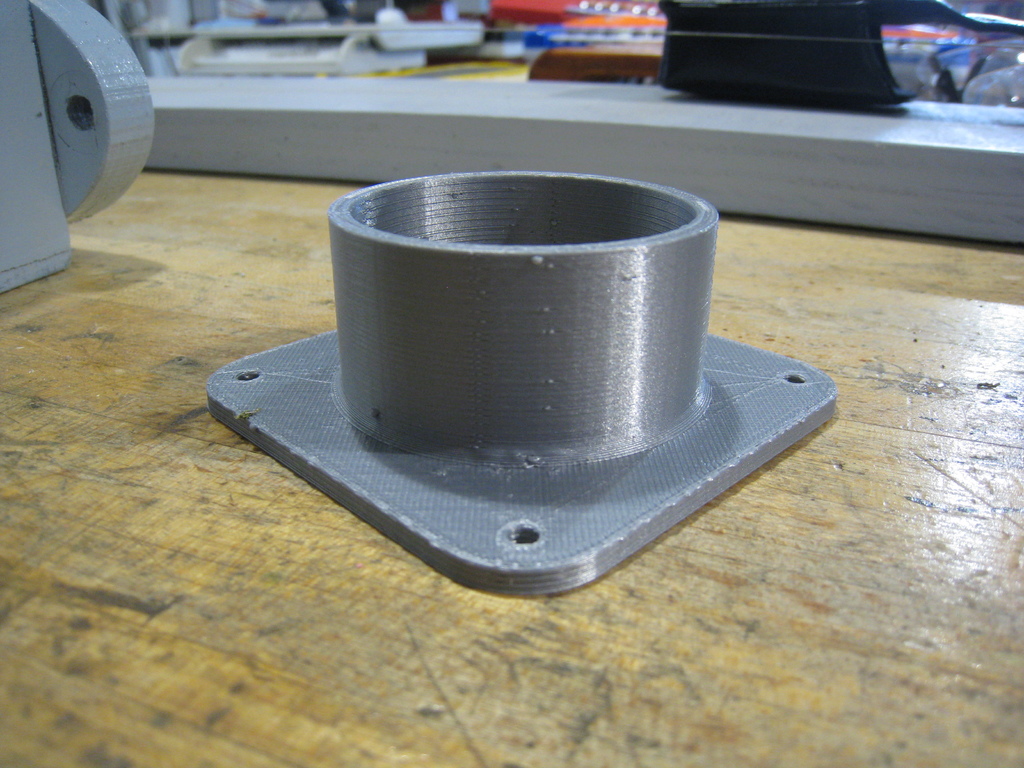 Miniatura 3 do modelo 3D Parametric Pipe Flange