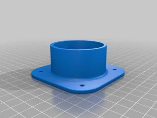 Pipe Flange by rb, Download free STL model