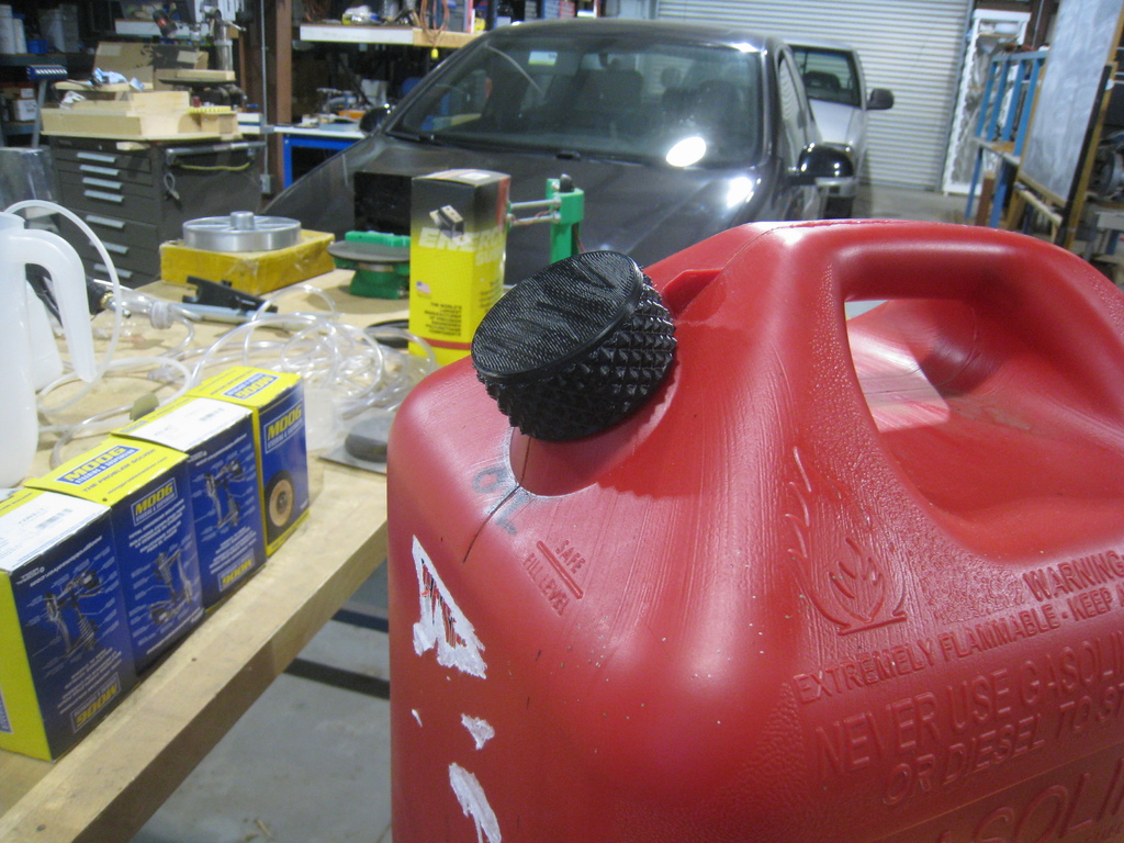 Parametric Gas Can Cap