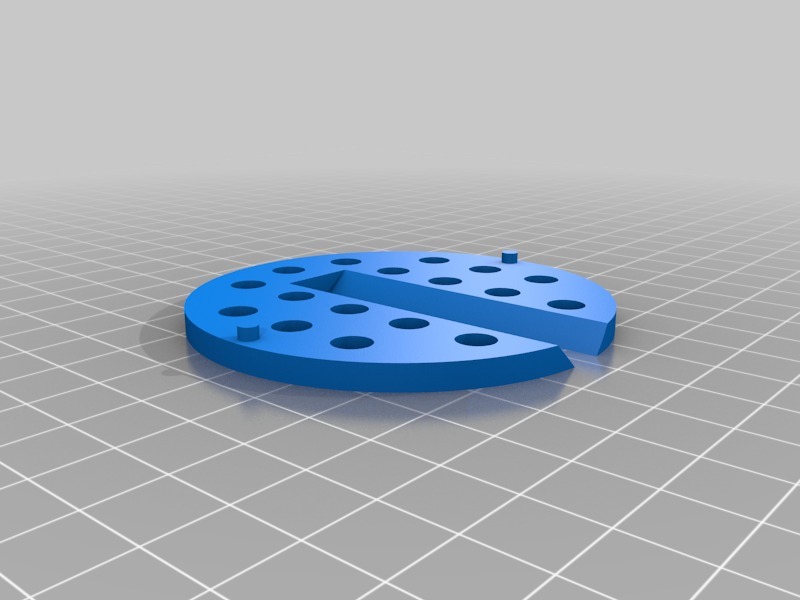 Miniatura 2 do modelo 3D Parametric Bandsaw Insert Plate