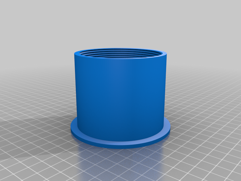 Spool holder adapter for Eibos 3D Easdry X / Adaptador de bobina de  filamento 74mm by TechSoft, Download free STL model