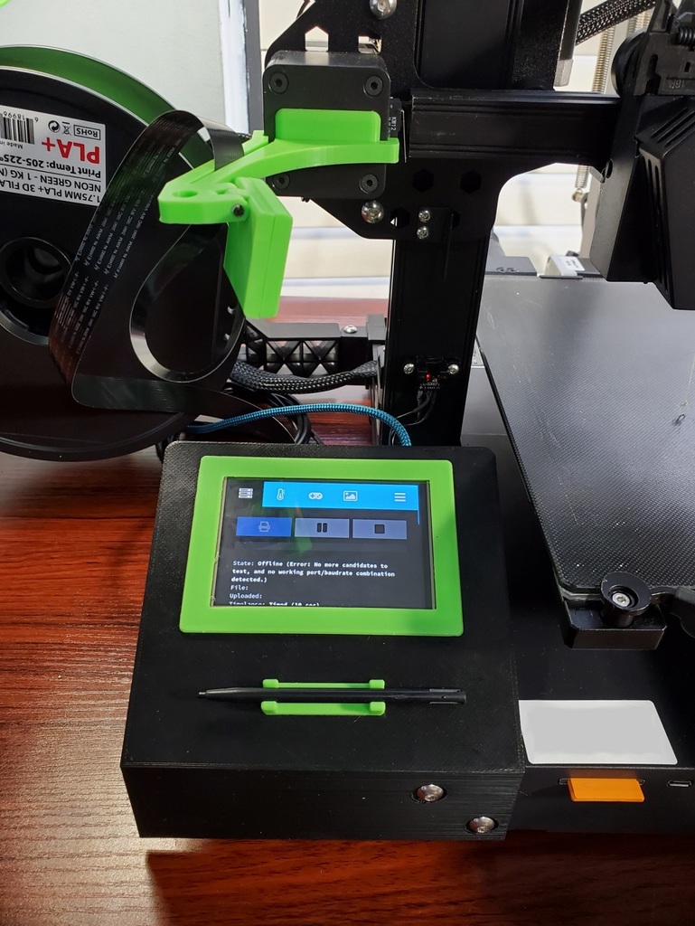 Creality Ender / CR-6 SE Octopi Touchscreen Case & Mount