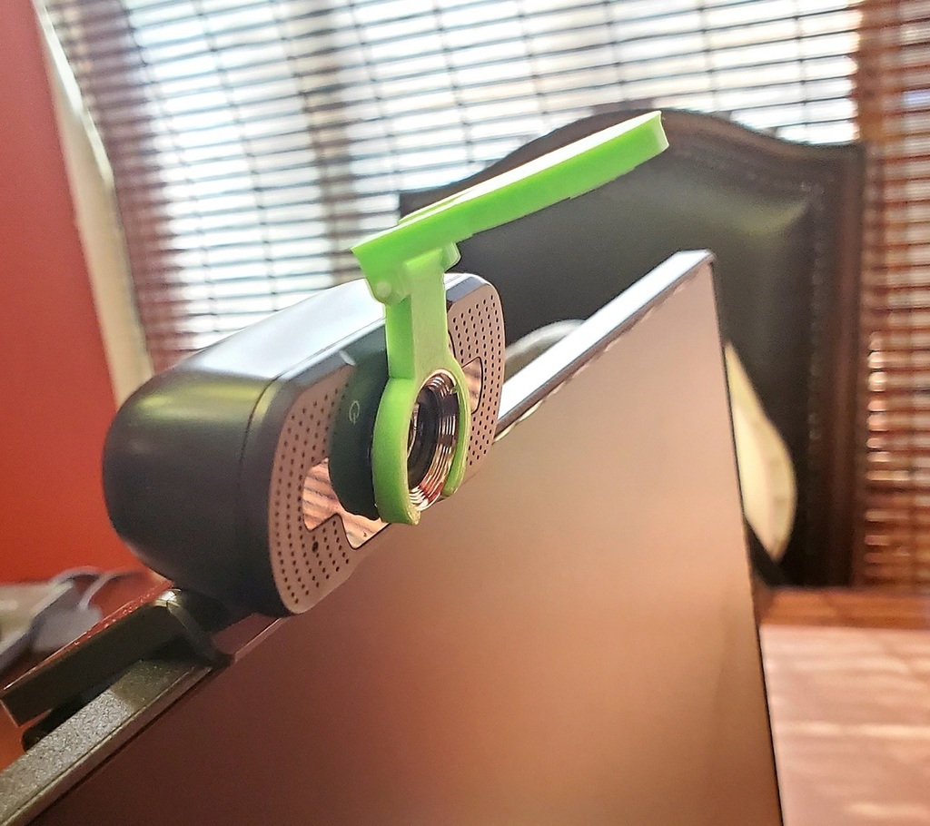 Simple Webcam Lens Cover by MaximumDude | Download free STL model
