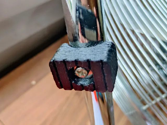 Replacement feet for floor stand fan (FreeCAD)
