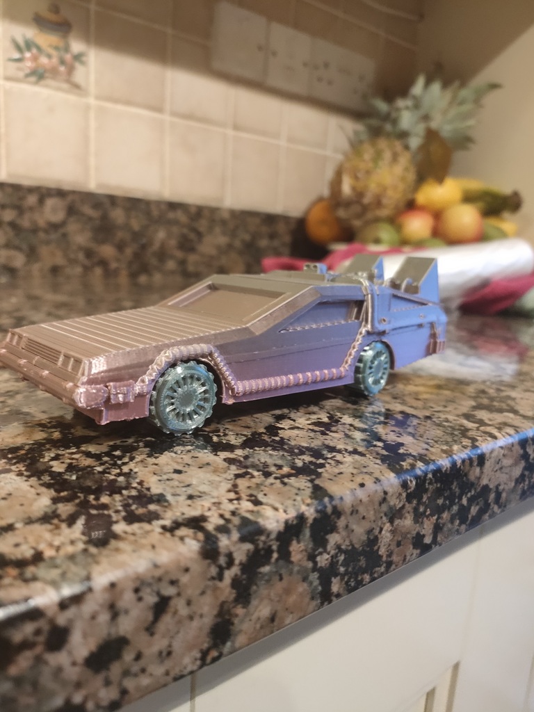 Miniatura 3 do modelo 3D DeLorian Time Machine