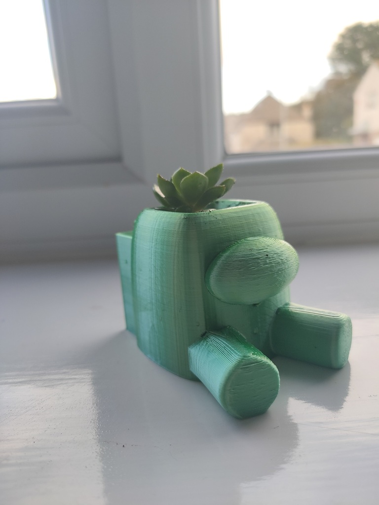 Among Us Plant Pot