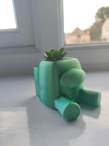 Among Us Plant Pot