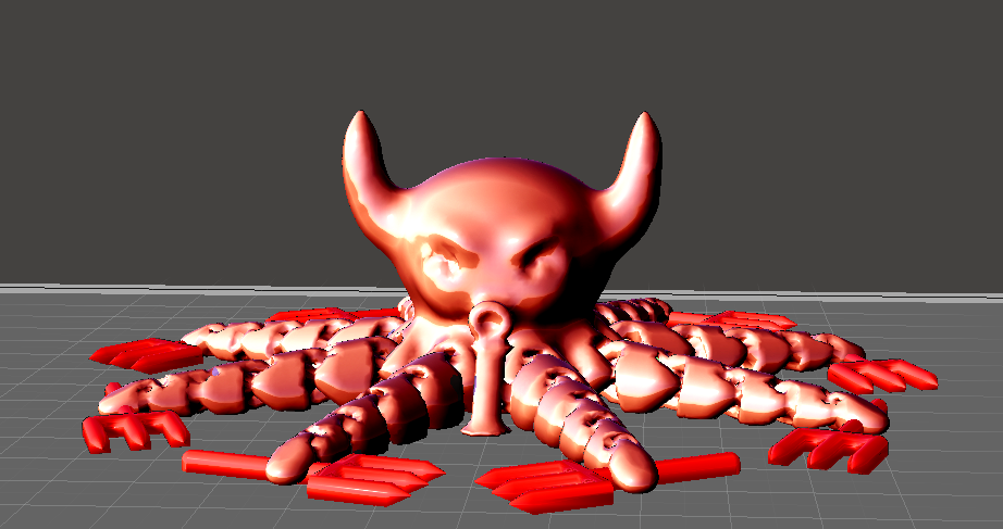 Devil Articulated Octopus