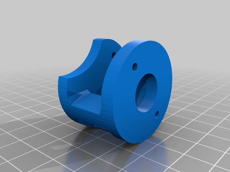 Scx10 Transmission Motor Flip Mount by MaxxDesigns Download free STL