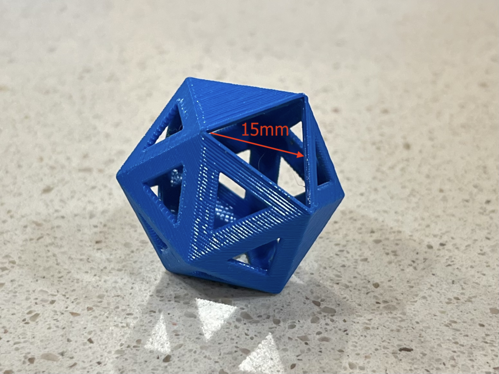 Icosahedron Cat Treat toy