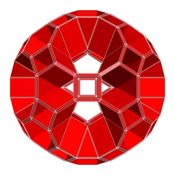 HOLDEN GOLDEN RHOMBICOSIDODECAHEDRAL NOLID 1