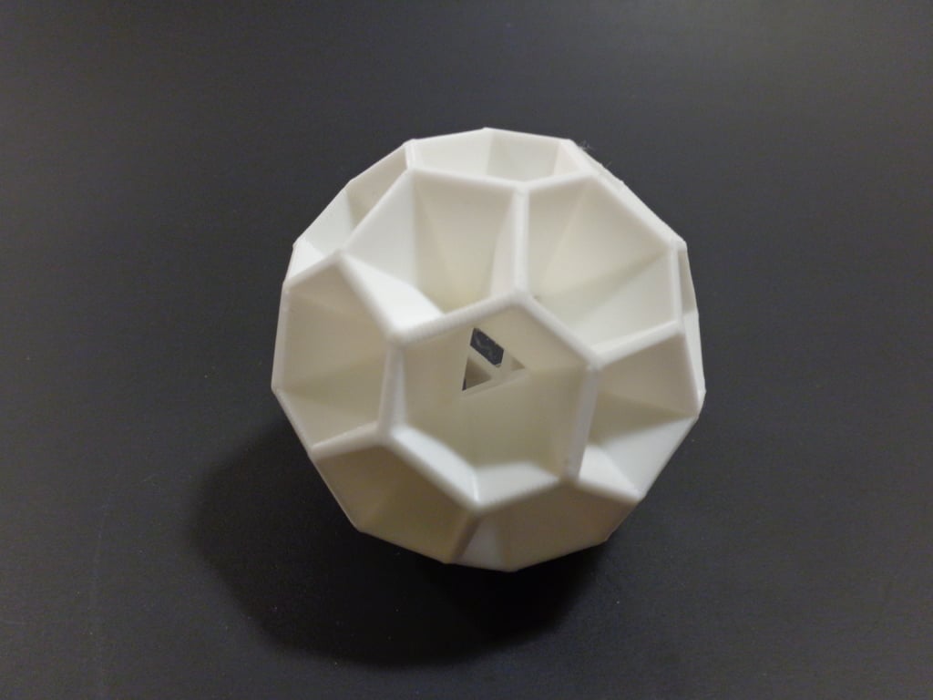 HOLDEN GOLDEN TRUNCATED ICOSAHEDRAL NOLID 1