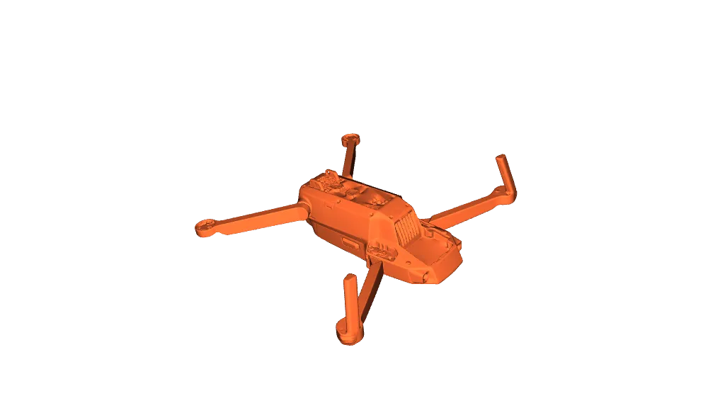 DJI Mavic Pro - 3D Laser Scanned by SpaceCadet | Download free STL