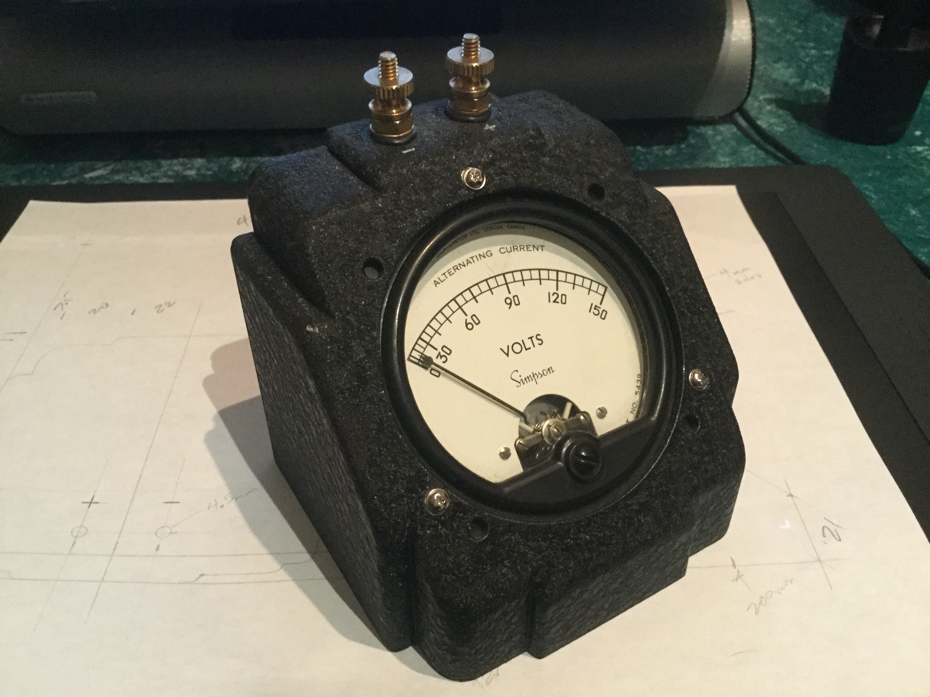 Art Deco Meter Enclosure