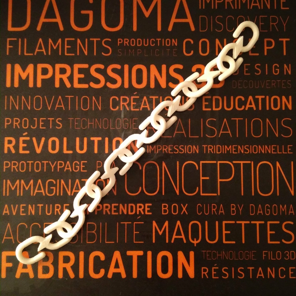 Miniatura 2 do modelo 3D Chain link
