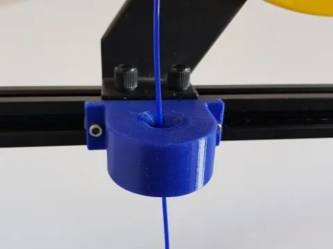 Filament guide for creality printers mount with a direct extruder.