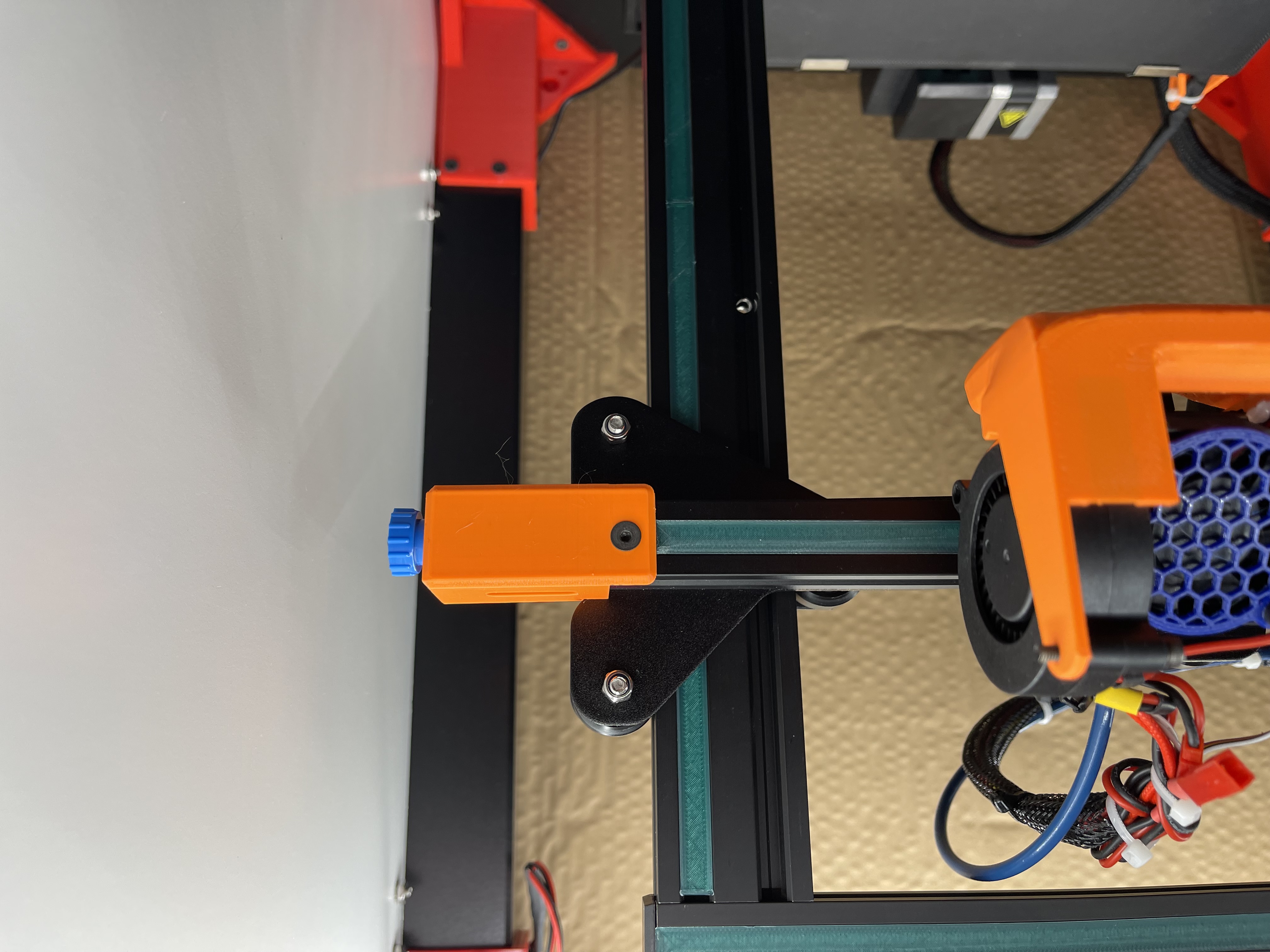 Ender 3V2 X Axis Tension Housing