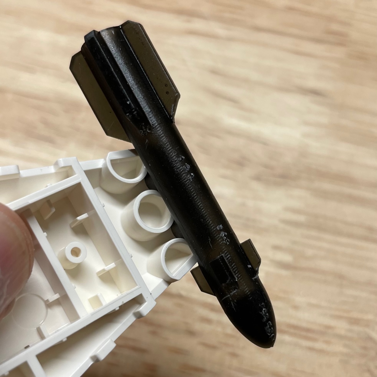 Miniatura 2 do modelo 3D Lego building block rocket