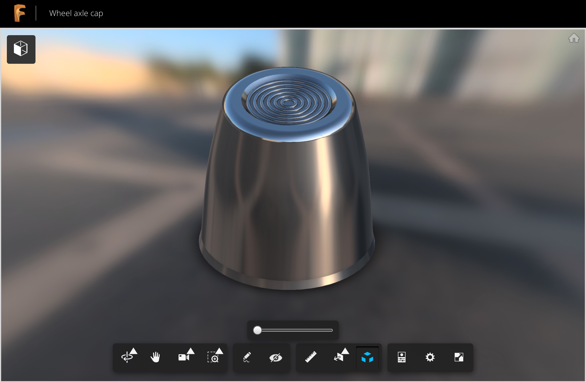 Trailer Wheel axle cap by GerryPB Download free STL model