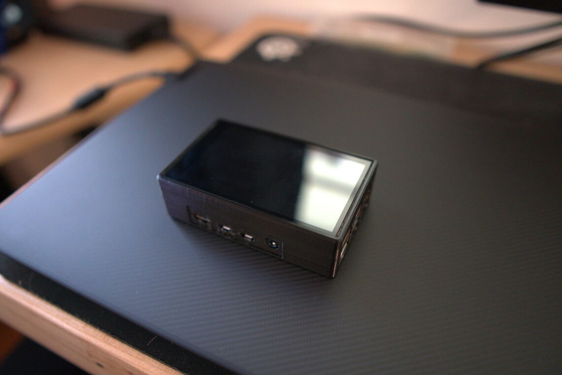 Miniatura 2 do modelo 3D HyperPixel 4.0 Pi 4 Case