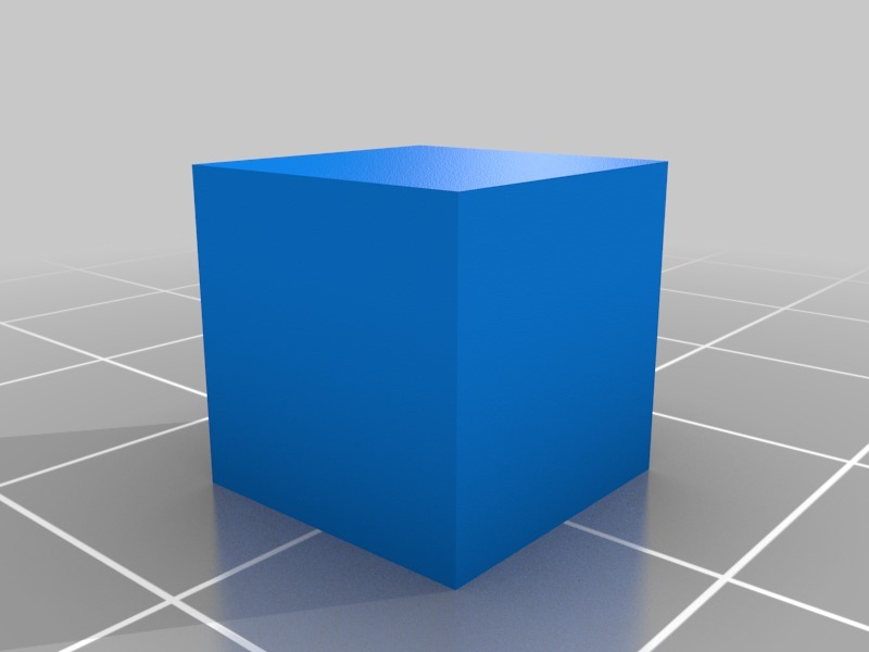 10 mm cube