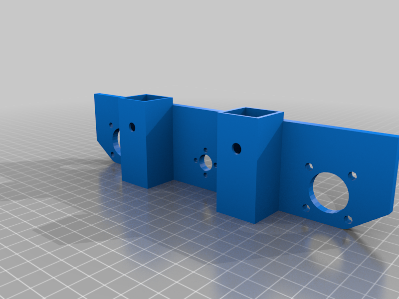 Z-axis plate for 2020 extrusion