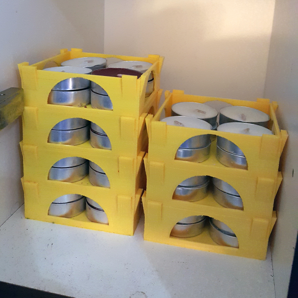Tea Light Candle Storage