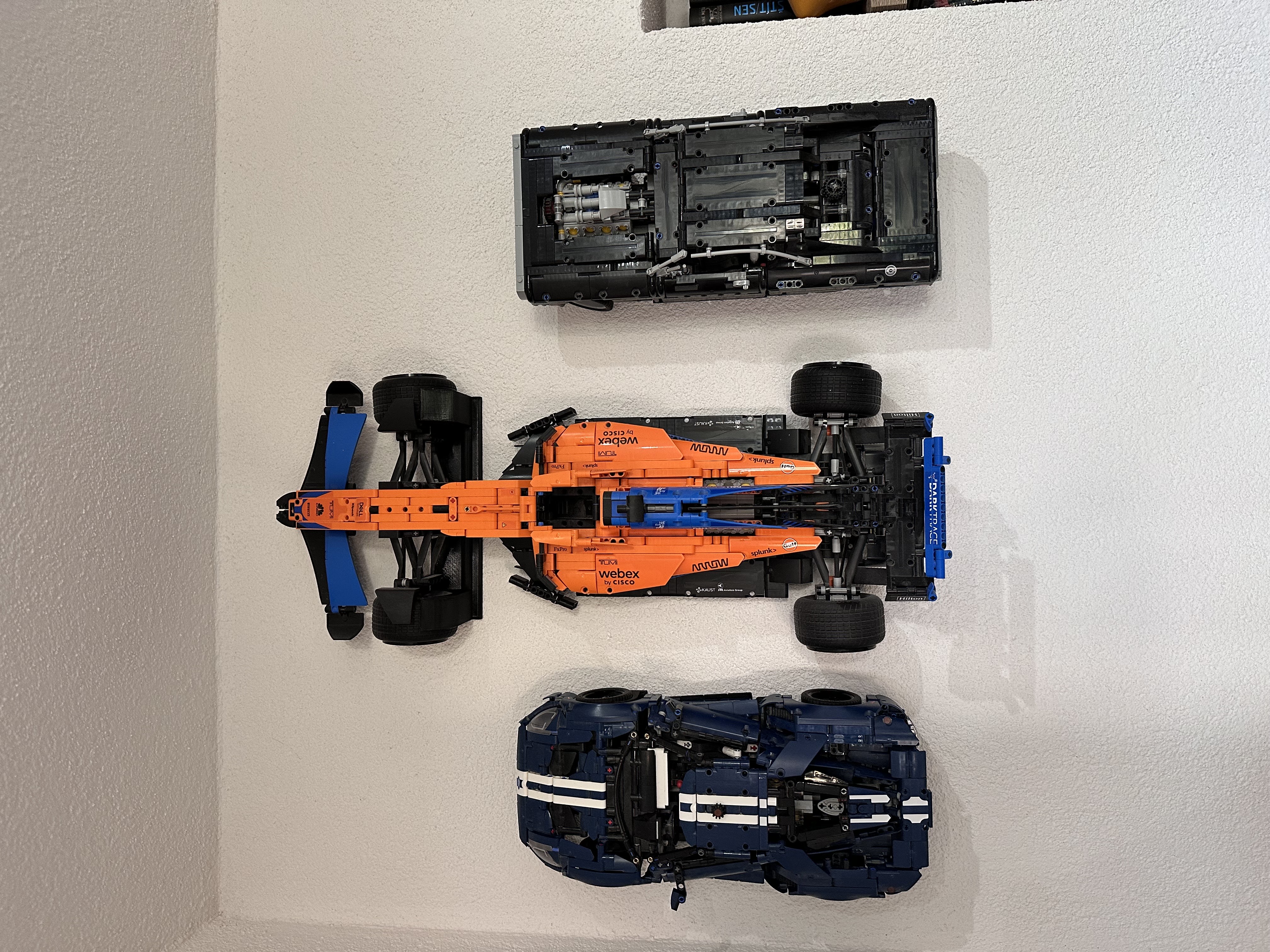 Lego car wall mount - parametric design