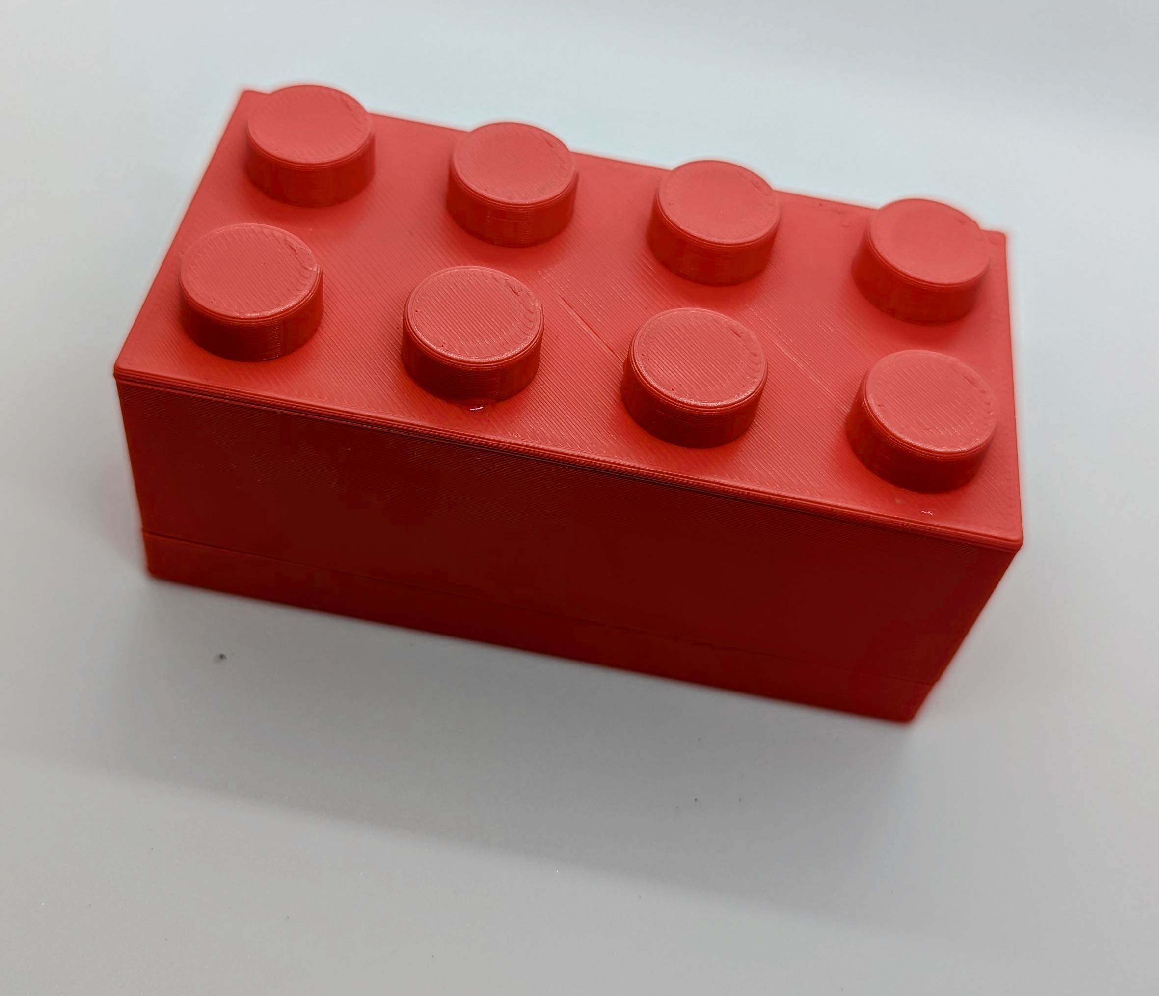 Miniatura 3 do modelo 3D Simple LEGO Brick Style Stackable Nozzle Box
