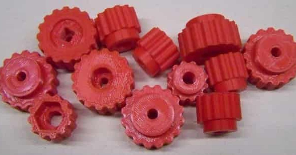 Star knob collection M6 and M8 by kjs Download free STL model