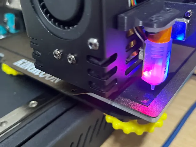 kingroon KP3S bltouch mount for original e3d v5 head