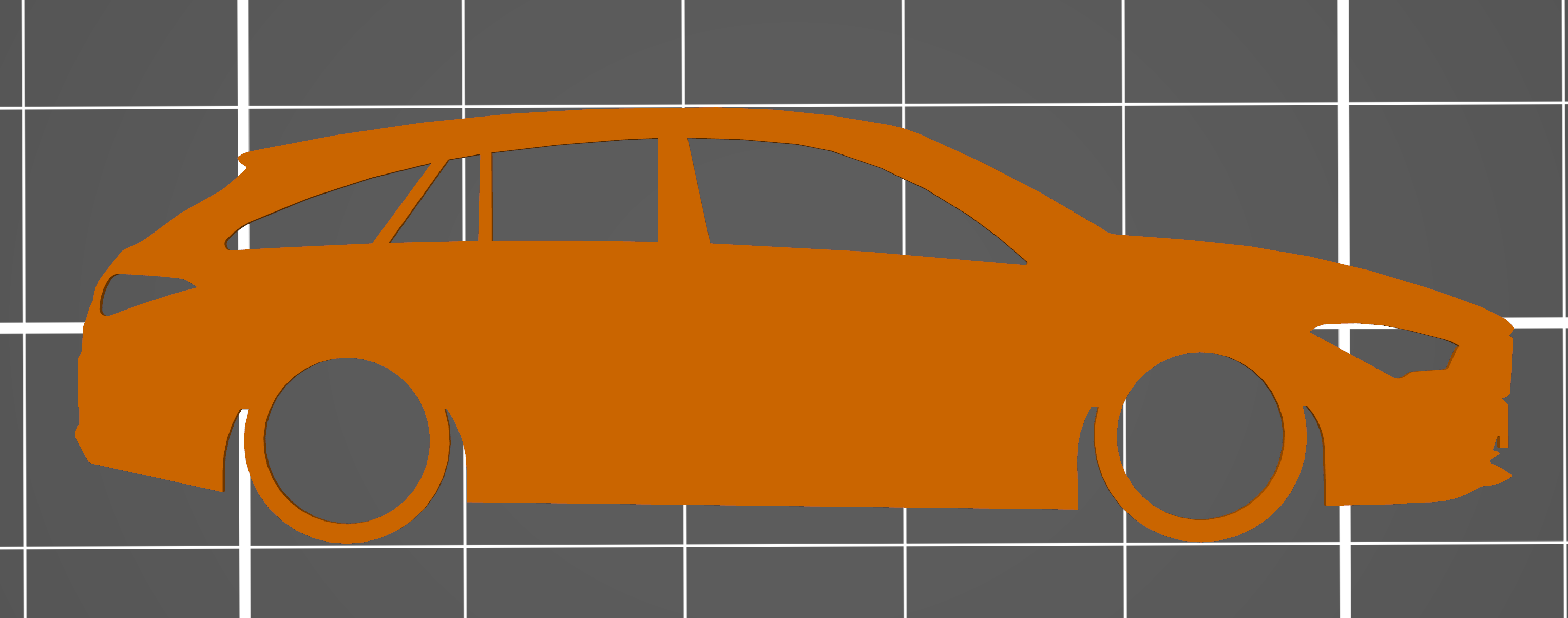 Mercedes CLA Shooting Brake keychain by MatijaZ123 Download free STL