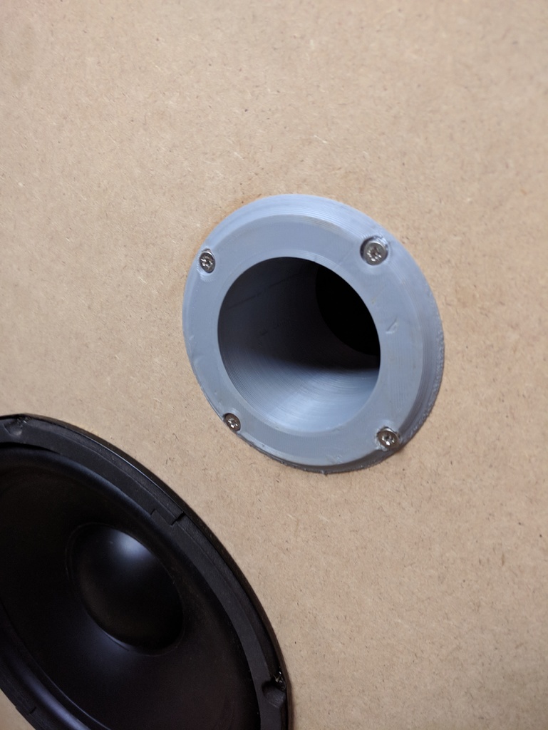 Subwoofer port / Bass Reflex Tube by ivanzegt Download free STL model