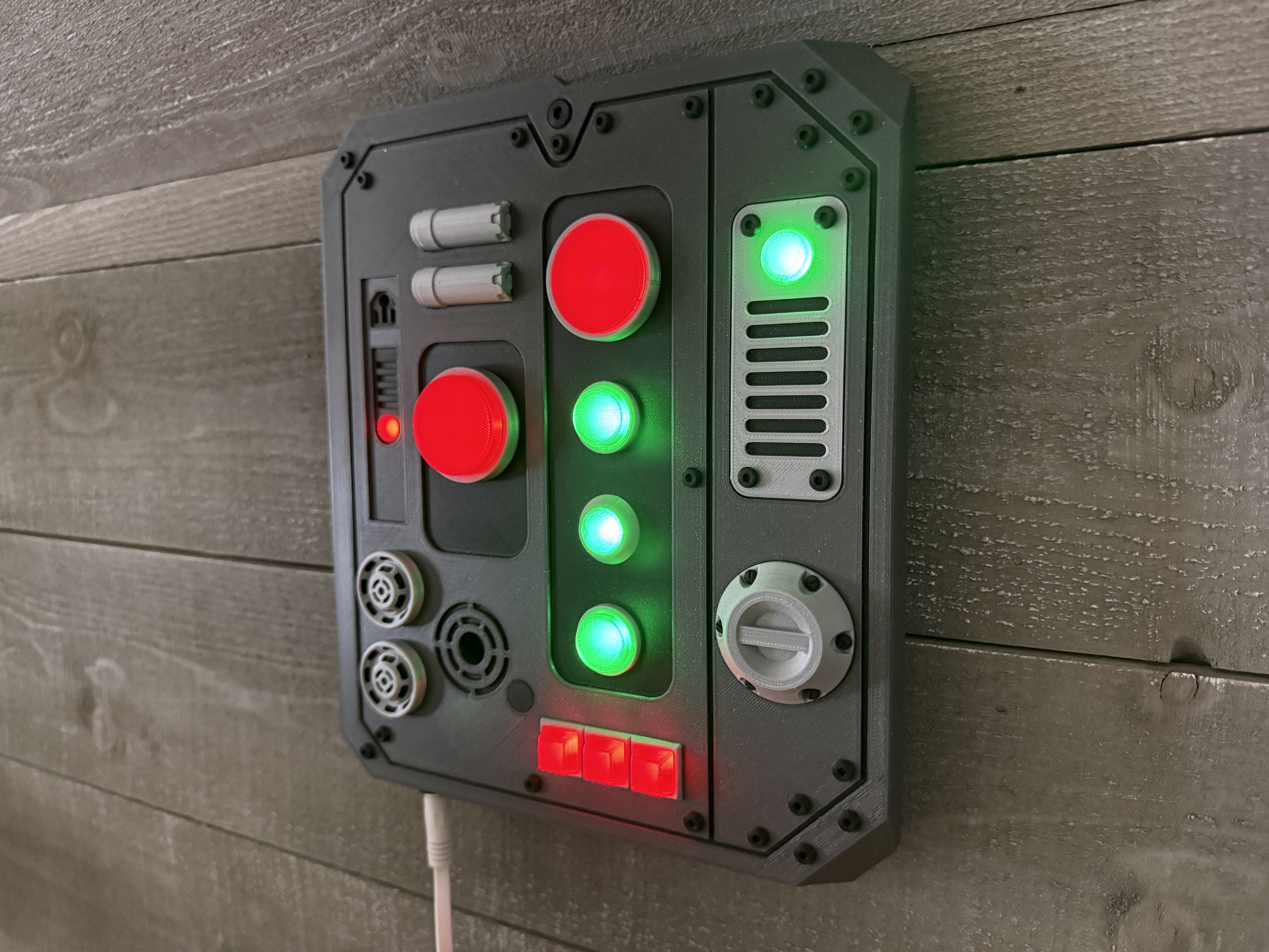 Illuminated Control Panel